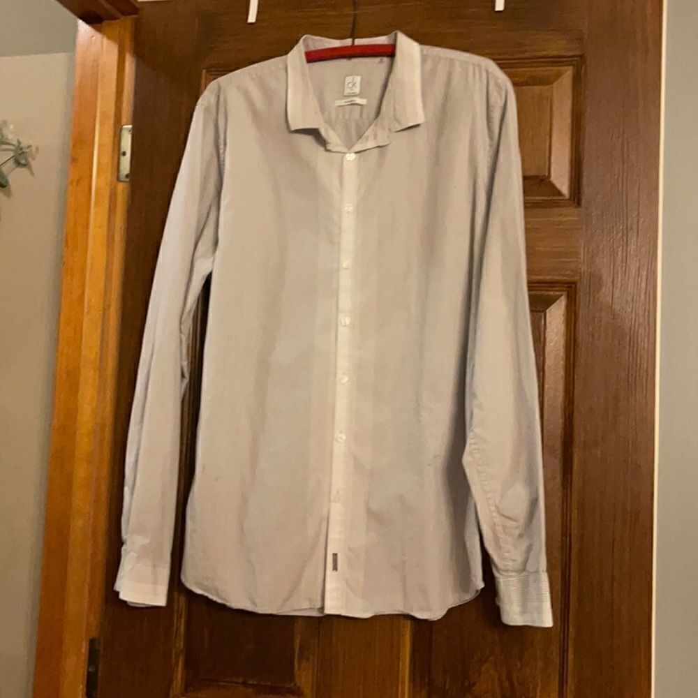 Men’s Ultra slim fit XL Calvin Klein Button Down